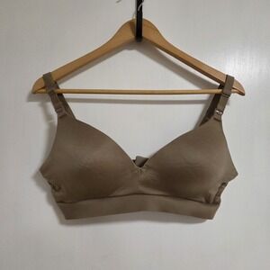 Kindred‎ Bravely Mocha Beige Padded Wireless Nursing Bra Size Extra Large